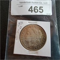 1881-O Silver Morgan Dollar