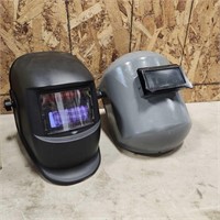 2- Welding Helmets 1 auto Darkening