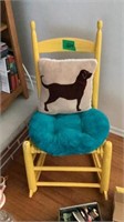 Chair & cushions