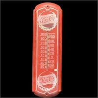 VINTAGE 27 INCH PEPSI THERMOMETER WORKS