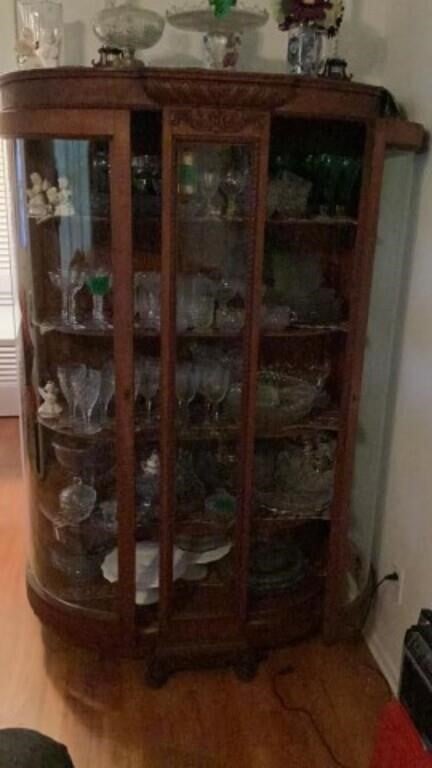 Antique Cabinet (contents not included)