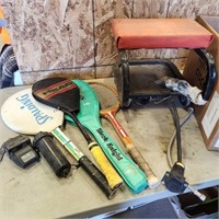 Rachets, mechanics chair, trailer plug