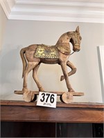 Wooden Horse Decor(Laundry)