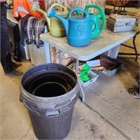 Garbage Cans & Watering Cans
