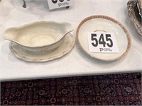 China Gravy Boat & Plate(DR)