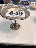 Silver Plate Nut/Candy Dish(DR)