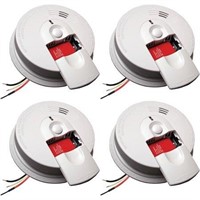 Kidde Firex Hardwired Smoke Alarm Contractor 4Pack