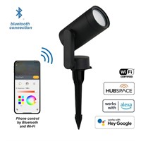 Black LED Spotlight W/ Smart App Control (1-Pack)