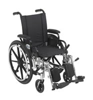 Drive Medical Viper Wheelchair with Flip Back