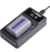 1-Pack NP-FP50 NPFP50 Battery + LED USB