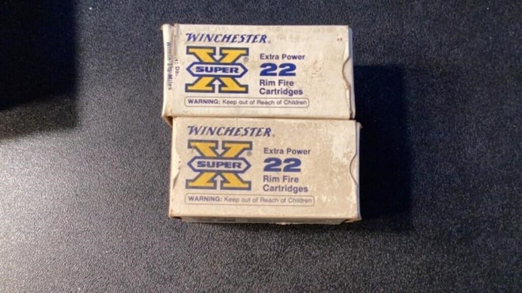 Winchester Super X
22 Rim Fire Cartridge
