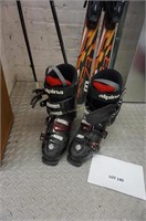 Elan downhill skiis, 63" long & pole, Alpina ski