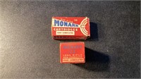 Rim Fire Monark Cartridges 
22 Long Rifle