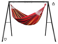 IKARE Metal Swing Frame with Hammock, Extra L