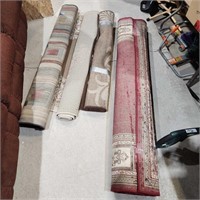 4- Various Sized Area Rugs