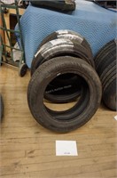 3-different unused tires