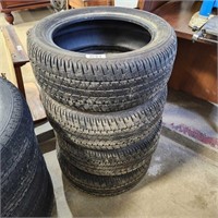 4- Firestone Tires 225/50R17 80% Tread