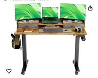 Standing Desk with Drawers, Stand Up Electric