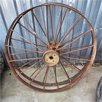 2- 2 1/2"× 44" Steel Wheels