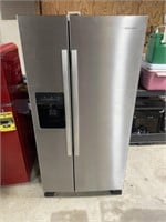 Amana Stainless Side by Side Refrigerator (See bel