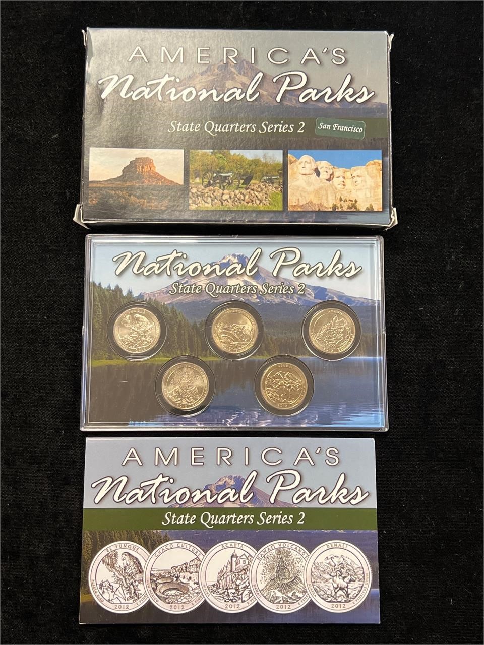 2012 America's National Parks State Quarters Set