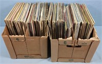 (2) Boxes of Vinyl Records