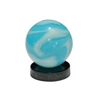 ALLEY AGATE BLUE SKY 5/8" GLASS MARBLE
