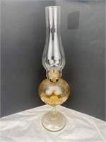 Antique Cut Glass Queen Anne No.1 Oil Lamp