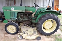 John Deere 850 Diesel with Draw Bar & Belly