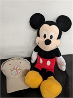 MICKEY MOUSE PLUSH AND TIGERS CAP