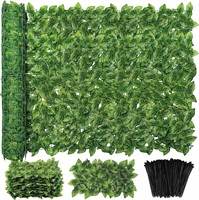 Jinwu Artificial Ivy Privacy Fence Screen 100x70in