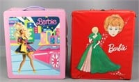 Vintage Barbie Carrying Cases / 2 pc