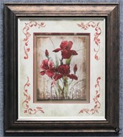 Red Iris Print by O'Toole