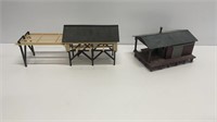 (2) O scale buildings, conditions as shown