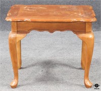 Wood End Table