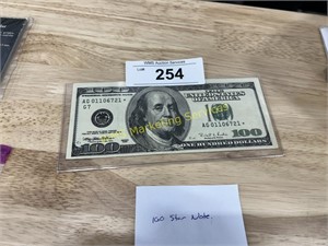 1996 $100 Dollar Star Note