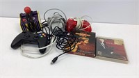 Plug and play namco TV games, Xbox controllers,