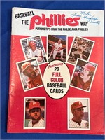 Phillies Baseball Card Book