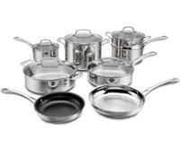 13PC STAINLESS STEEL COOKWARE SET