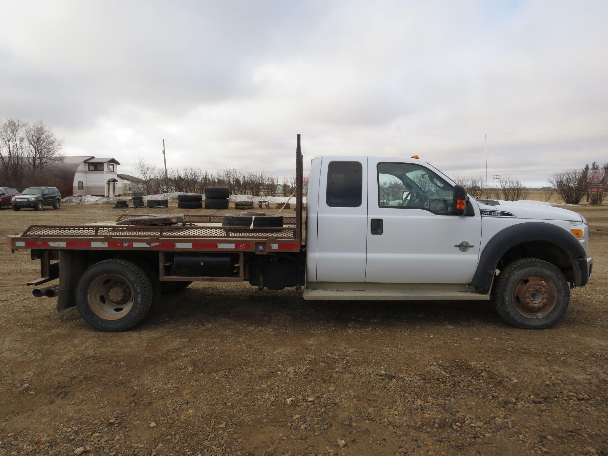 2013 FORD HEAVY F550 TRUCK 4WD