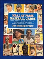Hall of Fame Baseball Card Book
