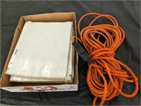 EXTENSION CORDS, PAGE COVERS