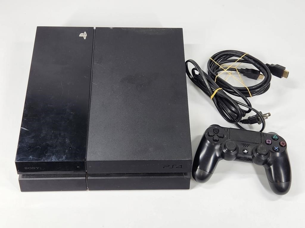 PLAYSTATION 4 PS4 VIDEO GAME SYSTEM W/ CONTROLLER