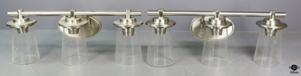 3-Light Vanity Fixtures / 2 pc