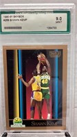 Basketball Shawn Kemp 1990-91 Skybox, #268 graded