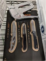 GERBER KNIFE SET, STAPLE GUN