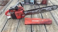 Homelite Super XL Chain Saw S/N HN1770210 20” Bar
