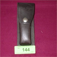 LEATHER UNCLE HENRY KNIFE CASE  6"