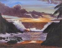 1979 Gary Marshall Beach Painting