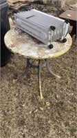 Heater and Patio Table
